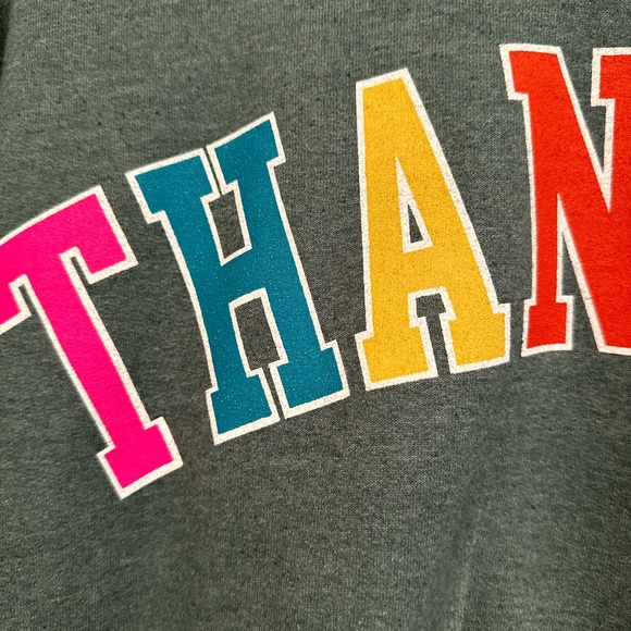 Alter’d State Thankful oversized crew neck sweatshirt size S M - Picture 4 of 6
